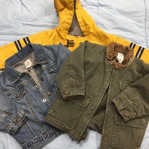 Old Navy/ Baby Gap Boys’ Army Jean Jacket Bundle